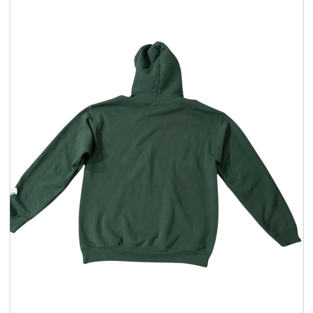 Gildan Men Green Jacket Only God Can Judge Me Size Medium - Picture 3 of 10